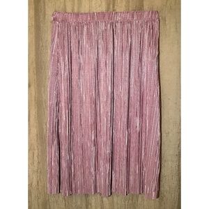Forever 21 Accordion Pleat Skirt – Blush – Medium